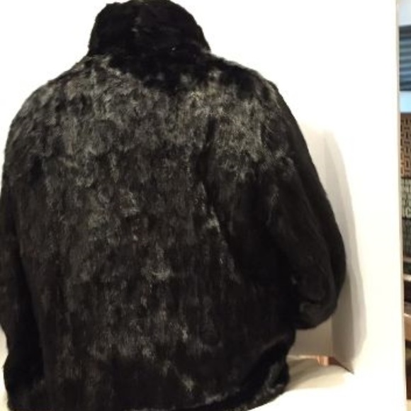 Luxury Vintage Mink & Leather Reversible Unisex Jacket - Picture 7 of 8